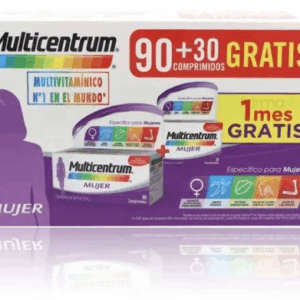 Multicentrum Mujer 90 30 Comprimidos Pack